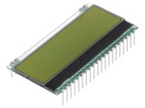 Afișaj LCD Alfanumeric 8x1 Galben-Verde