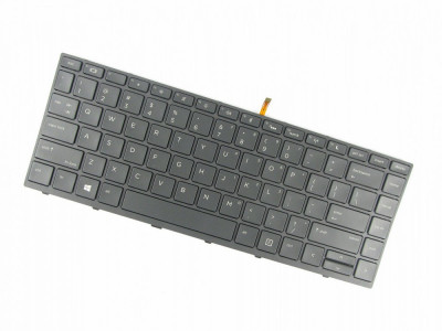 Tastatura laptop, HP, Probook 640 G4, 645 G4, us, iluminata foto