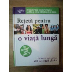 RETETA PENTRU O VIATA LUNGA , METODE RAPIDE SI USOARE PENTRU A FI SANATOS SI PLIN DE ENERGIE LA ORICE VARSTA