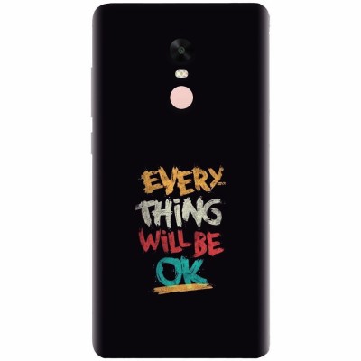 Husa silicon pentru Xiaomi Remdi Note 4X, Everything Will Be Ok foto