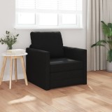 VidaXL Sofa Pat 2 &icirc;n 1 Negru 74x77x81 cm Material Textil