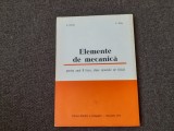 ANATOLIE HRISTEV ELEMENTE DE MECANICA PENTRU ANUL II DE LICEU CLASE SPECIALE DE FIZICA
