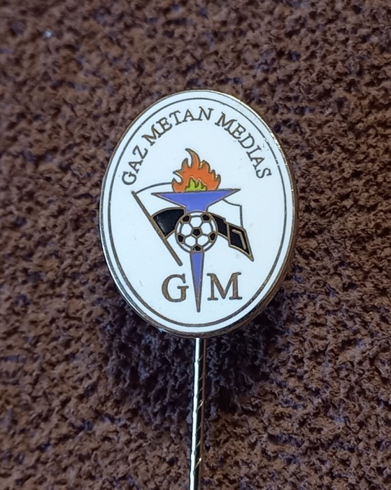 Insigna fotbal - &quot;GAZ METAN&quot; MEDIAS