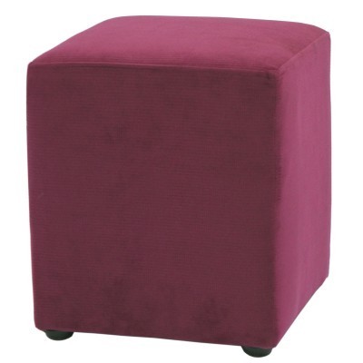 TABURET CUBE - STOFA - DIVERSE CULORI - Stofa S80-albastru foto