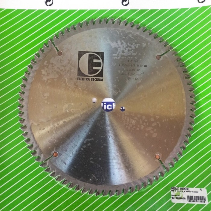 ELEKTRA BECKUM Disc pentru lemn de 250x3.2/2.2x20mm cu 80 dinti