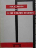 MIC LEXICON DE NUME PROPRII CELEBRE-FLORIN FAIER SILVIA DRAM CONSTANTIN DRAM-216462