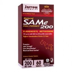 SAM-e 200mg, 60tab protejate enteric, Jarrow Formulas foto