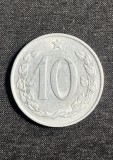 Moneda Cehoslovacia 10 haleri 1968