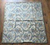 FATA DE MASA VINTAGE DIN CATIFEA JACQUARD CU MARGINI FIRE METALICE COLORATE