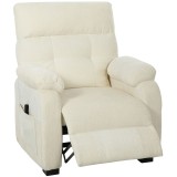 HOMCOM Fotoliu Relax Electric Reclinabil 150&deg; cu Suport pentru Picioare, Șezut Spațios, Fotoliu Silențios, Port USB, Funcție Memory, Telecomandă, din