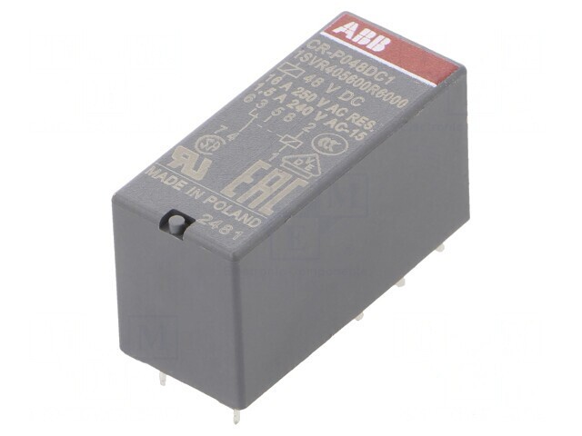 Releu Electromagnetic SPDT 48VDC 16A PCB