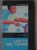 Lectii de Tenis - St. Georgescu, 1970, Romana, Ghid Sportiv, Editura CNEFS