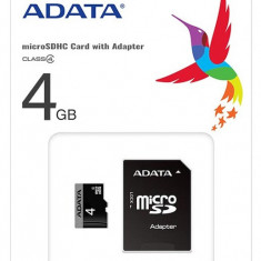 MicroSDHC 4Gb Cu Adaptor SD Adata