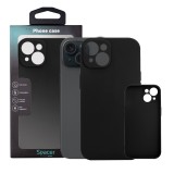 Husa Iphone 15 Spacer, grosime 1.5mm, material flexibil TPU, negru &quot;SPPC-AP-IP15-TPU&quot;