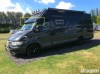 Parasolar Iveco Daily 2000-2006, Plastic ABS Negru Fumuriu, Cadru Metalic, Prindere Parbriz, Accesorii Auto