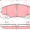 Set placute frana,frana disc OPEL FRONTERA B (6B) (1998 - 2016) TRW GDB1436