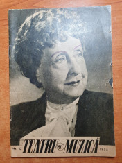 revista teatru si muzica decembrie 1955-teatrul CFR,national,opereta si balet foto