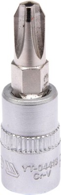 Bit cruce PH3 cu adaptor 1/4 37 mm YATO foto