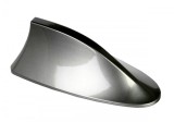 Antena Auto Activa AM/FM Shark Tail Universala Oem, Gri Argintiu
