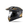 MBS Casca enduro/ATV Ufo Cosmos, negru/auriu, XS, Cod Produs: HE13006KGXS