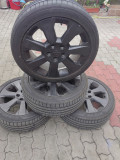 Set 4 jante + cauciucuri vara noi, 17, 4,5, Opel