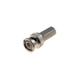 Conector mufa BNC cu Filet pentru cablu coaxial, Rovision