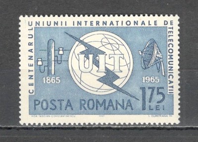 Romania.1965 100 ani UIT ZR.232 foto