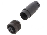 Mufă Mamă Circulară 7-Pin 250V pe Cablu
