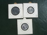 LOT ISRAEL 3 MONEDE UNC , VARIANTA CU STEAUA LUI DAVID