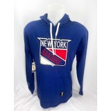 New York Rangers hanorac de bărbați cu glugă Thermal Lightweight Hoodie Vintage Logo - XL
