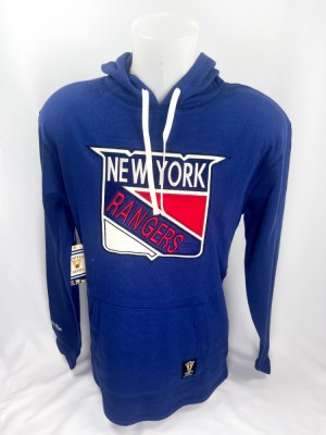 New York Rangers hanorac de bărbați cu glugă Thermal Lightweight Hoodie Vintage Logo - M foto