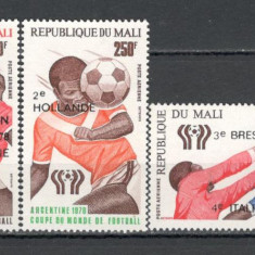 Mali.1978 Posta aeriana:Podium C.M. de fotbal ARGENTINA-supr. DM.135