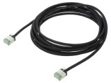 Cabluri Patch U/FTP Cat 8.1 3m LSZH Negru 32AWG