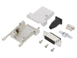 Conector D-Sub 15-Pin Mamă cu Terminal Șurub pe Cablu