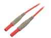 Cablu de măsurare mufă banană 4 mm 2m