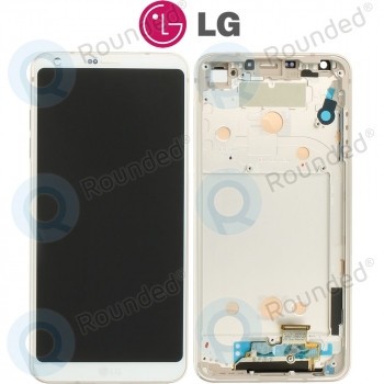 LG G6 (H870) Afișaj complet alb ACQ89384003 foto