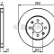 Disc frana ROVER 25 (RF) (1999 - 2005) BOSCH 0 986 479 B23