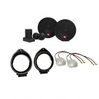Pachet difuzoare auto JBL STAGE2 604C dedicat usi fata Opel Mokka (2012-2016) foto