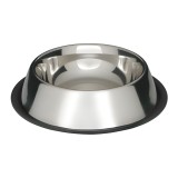 Castron pisici, Lolo Pets, inox, antiderapant, argintiu, 250 ml