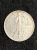 Moneda 1 Leu 1914 Argint Romania KM#42, 23mm, 5g, Argint 0.835 - Stare conform foto