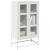 VidaXL Dulap &icirc;nalt, alb, 68x39x123 cm, oțel 853361