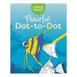 LARGE PRINT PEACEFUL DOT-TO-DOT.