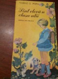 Sint Eleva-n Clasa Intai - Vasile G. Popa, Octavia Taralunga (Ilustratii), Editura Ion Creanga, 1987