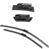 Cumpara ieftin Set stergatoare geam auto pentru VW Passat, Jetta, Golf V, Golf VI, Skoda Yeti, 24"+19", 60+47.5cm