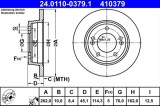 Disc frana ATE 24.0110-0379.1