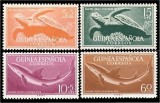 Guinea Spaniola 1954 - Ziua marcii postale, fauna, serie neuzata