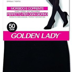 Pachet 3 Dresuri din microfibra pentru femei Golden Lady 50 DEN, negru, Marimea 3-M - NOU