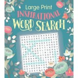 Carte Puzzele Cuvinte Inspirational Large Print 100 Puzzles Relaxare Activitate Brain