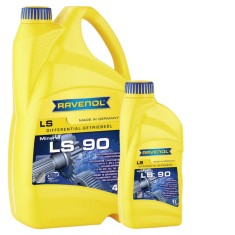 Pachet 5 litri ulei transmisie Ravenol GETR HYP LS 90 GL5 foto