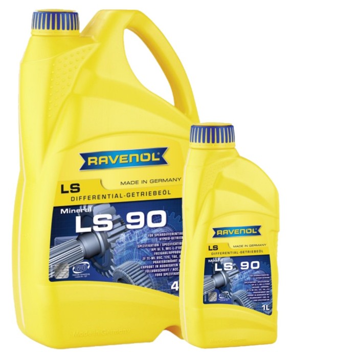 Pachet 5 litri ulei transmisie Ravenol GETR HYP LS 90 GL5